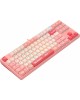 A4TECH Клавиатура Bloody S87 Energy, USB, розовый [s87 usb energy pink]