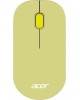 ACER Мышь беспроводная OMR205, радио, оптическая, USB, 1200dpi, зеленый и желтый [zl.mceee.02j]