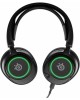 STEELSERIES Гарнитура игровая Arctis Nova 3, для компьютера и игровых консолей, накладные, проводные, черный [61631]