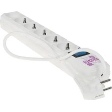 POWERCUBE Сетевой фильтр SPG(5+1)-16B-5М-WHITE, 5м, белый