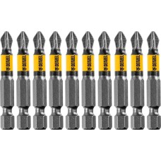 Набор бит DENZEL Набор бит PZ2х50, сталь S2, 10 шт., круглый профиль, отрывная упаковка 11680
