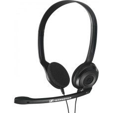 EPOS Гарнитура Sennheiser PC 3 Chat, для контактных центров, накладные, проводные, черный [1000430]
