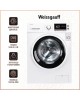 WEISSGAUFF Стиральная машина WM 4947 DC Inverter Steam класс: A+++ загр.фронтальная макс.:7кг белый инвертер