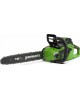 GREENWORKS Цепная пила GD40CS18K4, аккумуляторная, 40В, 4Ач, с одним аккумулятором [2005807ub]