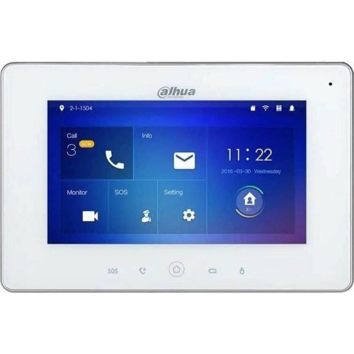 DAHUA Видеодомофон DHI-VTH5221DW-S2 белый