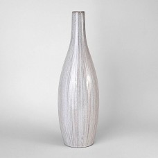 LEFARD ВАЗА КЕРАМИЧЕСКАЯ 15*15*46,5 СМ ЦВЕТ: СЕРЫЙ 374-165