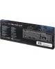 Клавиатура ОКЛИК 750G FROST WAR черный/черный