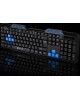Клавиатура ОКЛИК 750G FROST WAR черный/черный