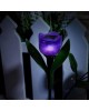 Садовый светильник на солнечной батарее UNIEL (UL-00004278) USL-C-453/PT305 PURPLE TULIP