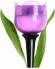 Садовый светильник на солнечной батарее UNIEL (UL-00004278) USL-C-453/PT305 PURPLE TULIP