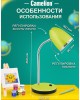 Светильник CAMELION KD-308 C16 зелёный (Светильник настольный,230V 40W E27)