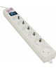 POWERCUBE Сетевой фильтр SPG(5+1)-16B-5М-WHITE, 5м, белый