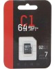 HIKVISION Карта памяти microSDXC UHS-I U1 64 ГБ, 92 МБ/с, Class 10, HS-TF-C1(STD)/64G/ZAZ01X00/OD, 1 шт., переходник без адаптера