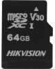 HIKVISION Карта памяти microSDXC UHS-I U1 64 ГБ, 92 МБ/с, Class 10, HS-TF-C1(STD)/64G/ZAZ01X00/OD, 1 шт., переходник без адаптера