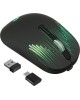 OKLICK Мышь Оклик 636LWC черный оптическая (1600dpi) беспроводная USB/USB-C для ноутбука (6but)