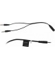 A4TECH Fstyler FH200i серый/синий 1.8м накладные оголовье (FH200I BLUE)