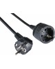 BURO Сетевой удлинитель BU-PS1.10/B 10м (1 розетка) черный (пакет ПЭ)