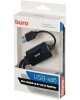BURO Разветвитель USB 2.0 BU-HUB4-0.3-U2.0-Splitter 4порт. черный
