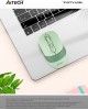 A4TECH Мышь беспроводная Fstyler FB10C, Bluetooth/Радио, оптическая, USB, 2000dpi, зеленый [fb10c matcha green]