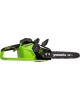 GREENWORKS Цепная пила GD40CS18K4, аккумуляторная, 40В, 4Ач, с одним аккумулятором [2005807ub]