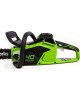GREENWORKS Цепная пила GD40CS18K4, аккумуляторная, 40В, 4Ач, с одним аккумулятором [2005807ub]