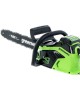GREENWORKS Цепная пила GD40CS18K4, аккумуляторная, 40В, 4Ач, с одним аккумулятором [2005807ub]