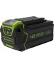 GREENWORKS Цепная пила GD40CS18K4, аккумуляторная, 40В, 4Ач, с одним аккумулятором [2005807ub]