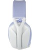 LOGITECH Гарнитура игровая G435, для компьютера и игровых консолей, накладные, Bluetooth/радио, белый / синий [981-001074]