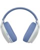 LOGITECH Гарнитура игровая G435, для компьютера и игровых консолей, накладные, Bluetooth/радио, белый / синий [981-001074]