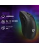 OKLICK Мышь беспроводная 980GMW, игровая, Bluetooth/Радио, оптическая, USB, 26000dpi, черный