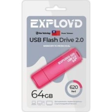 USB флэш-накопитель EXPLOYD EX-64GB-620-Red