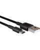 Кабель MORE CHOICE (4627151197326) K14m USB (m)-microUSB (m) 0.25 м черный