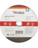 Диск отрезной KRANZ (KR-90-0943) Диск отрезной по металлу 230х1,8х22,23мм