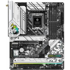 ASROCK Материнская плата Z790 STEEL LEGEND WIFI Soc-1700 Intel Z790 4xDDR5 ATX AC`97 8ch(7.1) 2.5Gg RAID+HDMI+DP