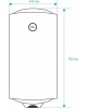 Водонагреватель накопительный электрический THERMEX PRAKTIK 100 V