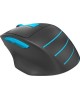 Мышь A4TECH FStyler FG30 серый/синий оптическая (2000dpi) беспроводная USB
