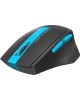 Мышь A4TECH FStyler FG30 серый/синий оптическая (2000dpi) беспроводная USB