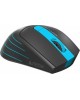Мышь A4TECH FStyler FG30 серый/синий оптическая (2000dpi) беспроводная USB