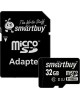 SMART BUY Micro SecureDigital 32Gb SB32GBSDCL10-01 {Micro SDHC Class 10, SD adapter}