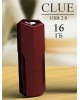 Флэш-напокитель SMARTBUY (SB16GBCLU-BG) UFD 2.0 016GB CLUE Burgundy