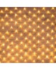 Гирлянда NEON-NIGHT (215-106) СЕТЬ 1,5х1,5 м, прозрачный ПВХ, 96 LED теплый белый, IP20, с контроллером, не соединяется