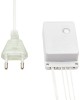 Гирлянда NEON-NIGHT (215-106) СЕТЬ 1,5х1,5 м, прозрачный ПВХ, 96 LED теплый белый, IP20, с контроллером, не соединяется