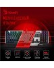 A4TECH Клавиатура Bloody B865N, USB, серый + черный