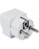 SUNWIND Адаптер-переходник SW-A110W (1 розетка) белый (коробка)
