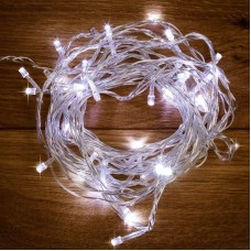 Гирлянда NEON-NIGHT (303-305) ТВИНКЛ 20 м, прозрачный ПВХ, 160 LED Белый, не соединяется