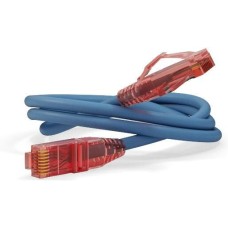 HYPERLINE Патч-корд PC-LPM-UTP-RJ45-RJ45-C5e-1.5M-LSZH-BL PC-LPM-UTP-RJ45-RJ45-C5E-1.5M UTP RJ-45 вил.-вилка RJ-45 кат.5E 1.5м синий LSZH (уп.:1шт) 24AWG