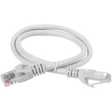 ITK Патч-корд PC01-C5EU-5M UTP RJ-45 вил.-вилка RJ-45 кат.5E 5м серый ПВХ (уп.:1шт)