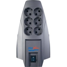 PILOT Сетевой фильтр X-Pro 3м (6 розеток) серый (коробка)
