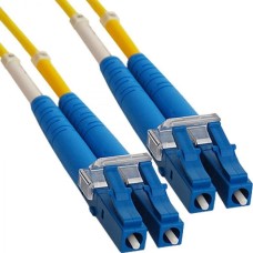REXANT Патч-корд оптический соединительный (SM), 9/125 (OS2), LC/UPC-LC/UPC, (Duplex), LSZH, 3м