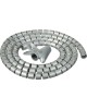 BURO Кабельный органайзер BHP CG22S Spiral Hose 20x2000mm Silver